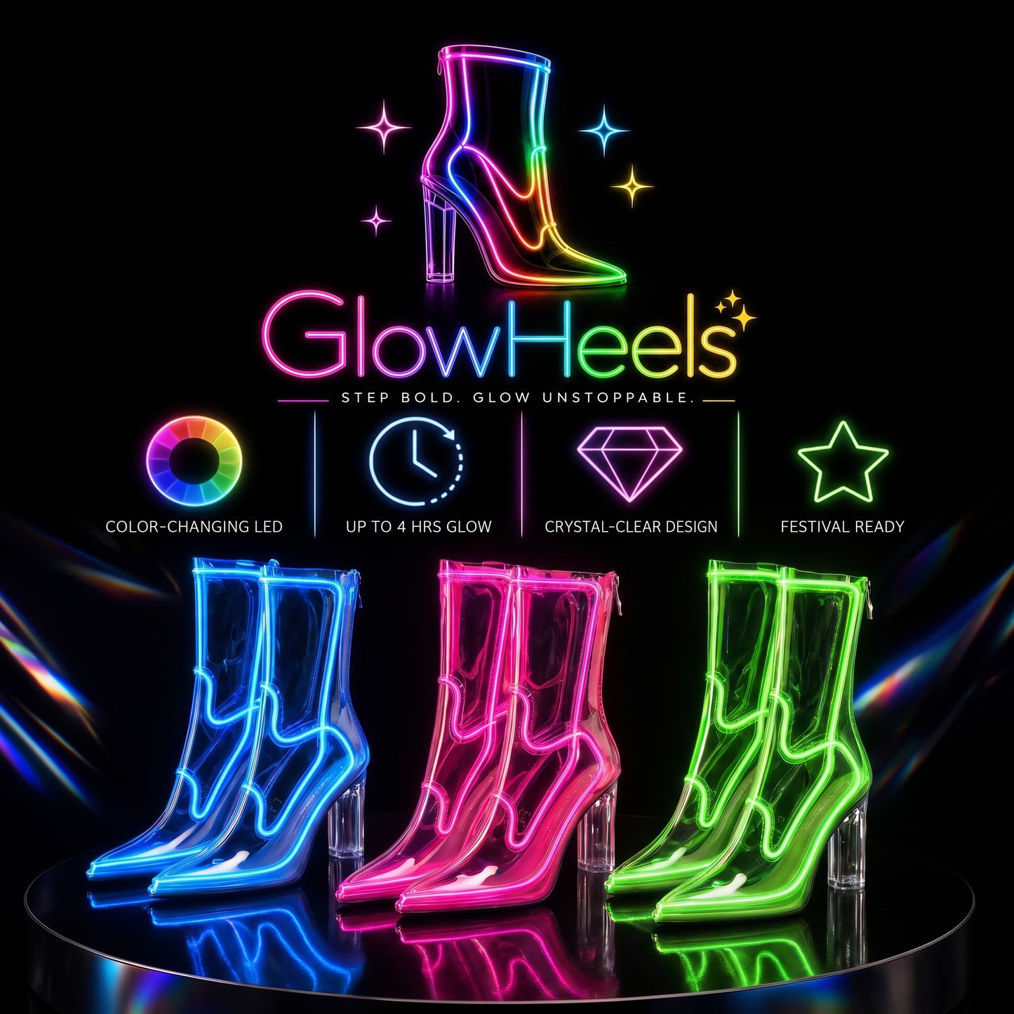 Glow Heels