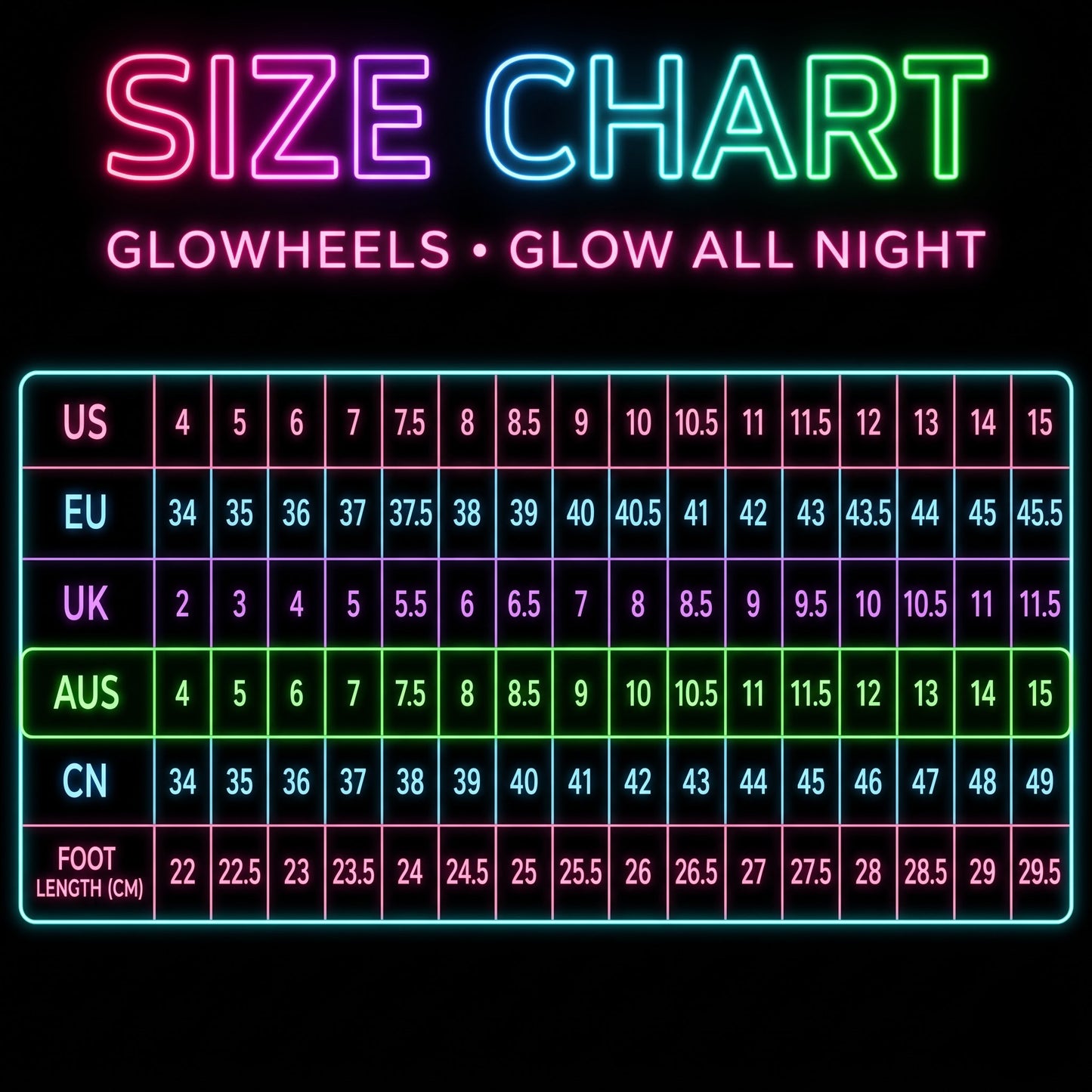 Glow Heels